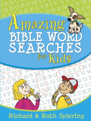 cover image of Amazing Bible Word Searches for Kids
